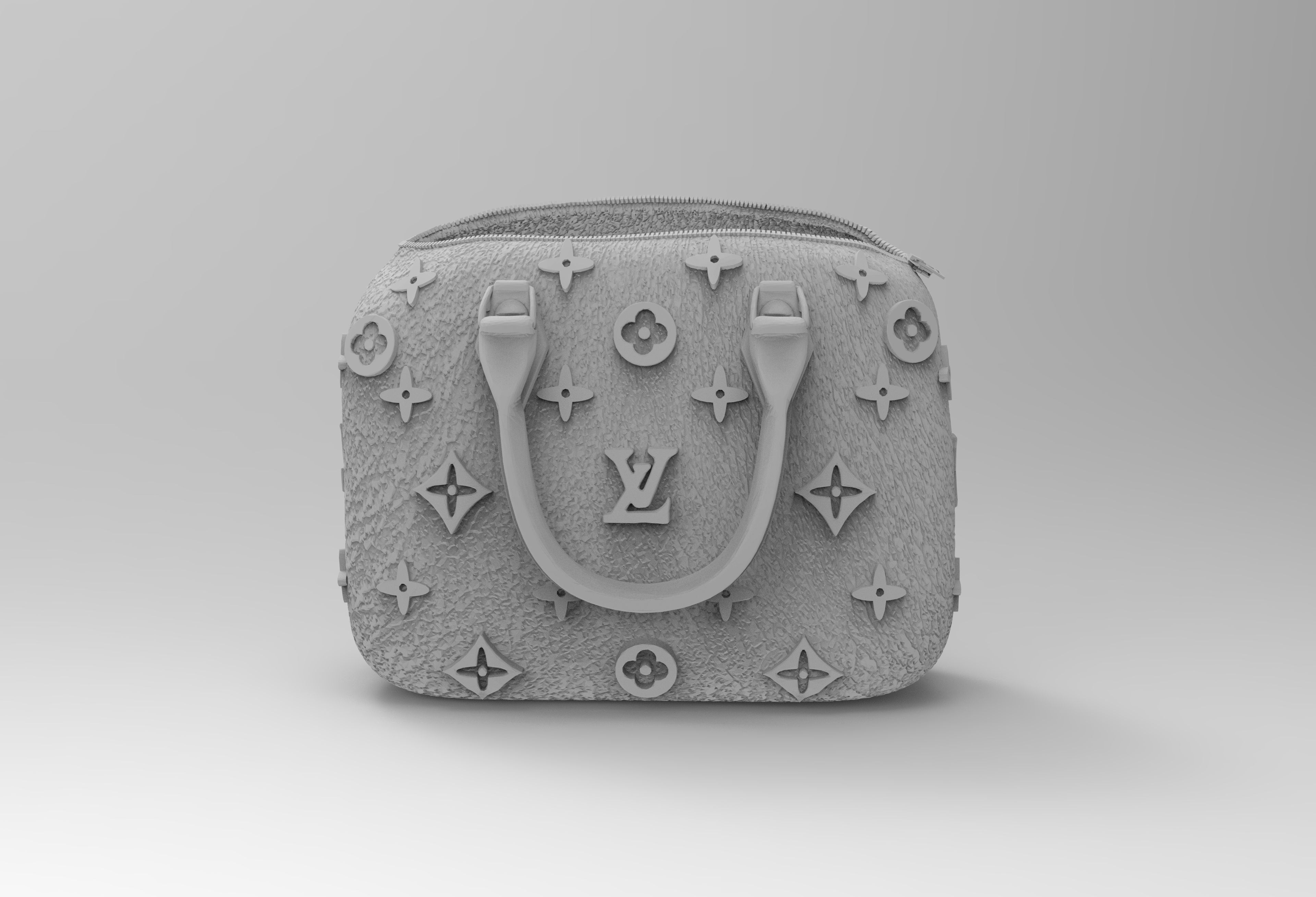 Ekspression sammentrækning rør Download STL file Louis Vuitton Planter Vase Bag 3D Printing 3D print model  • 3D printer model ・ Cults