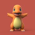 Charmander_Stand02.jpg POKEMON - CHARMANDER