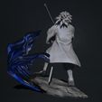 wip10.jpg kimetsu no yaiba - demon slayer - tomioka giyuu 3d print statue