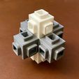 IMG_0592.jpg 3D printer calibration model - Element cube series Tesseract No.1