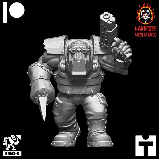 TR_10.1.jpg Brit Orcs Trench Raiders Slugga Boyz with Noble