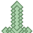 Espada_MC_e.png Minecraft cookie cutter sword V2.0