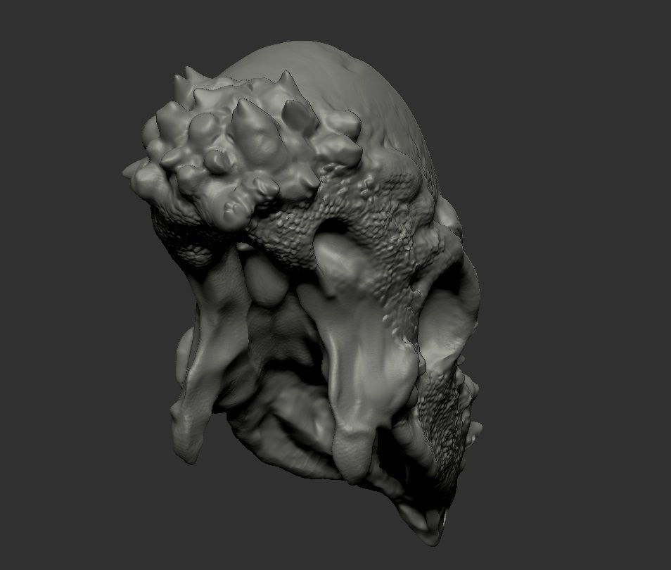 gif8.jpg Fichier STL Crâne de Pachycéphalosaure・Modèle à télécharger et à imprimer en 3D, Think3dprint