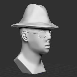 2.JPG STL-Datei Bust kostenlos・3D-druckbares Modell zum herunterladen