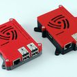 DSC_0016_display_large.JPG Free STL file Raspberry Pi 3 (B/B+), Pi 2 B, and Pi 1 B+ case with VESA mounts and more・3D printer model to download