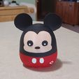 media.textnow.jpg Disney Mickey Mouse SQUISHMALLOWS ORNAMENT AND ONE TABLETOP TEALIGHT