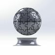 1.JPG Decorative Ball (puzzle shape)