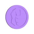 Hulk Emblem.stl Hulk Emblem Coin