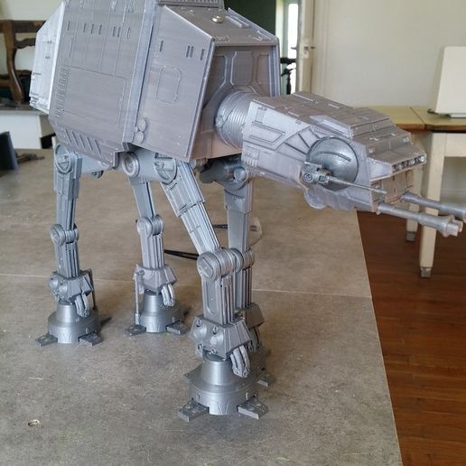 Motorized STARWARS AT - AT 3D model
