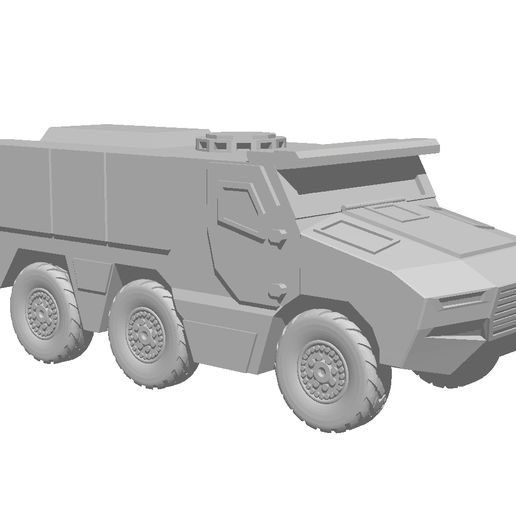 Heron 6x6 multi-purpose armored tactical vehiclew