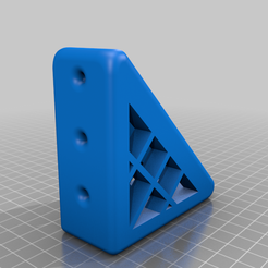 2x4_bracket.png Free STL file Lumber shelf Bracket Rack・Template to download and 3D print, MUZHI