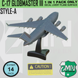 C6.png C-17 GLOBMASTER III (MILITARY CARGO)