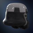 4.jpg Set of three Stormtrooper helmet | Thrawn | Night trooper | zombie 3d print model Ahsoka