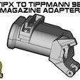 TIPX_TIP98.jpg Tippmann TiPX to tippmann 98 Mag Adapter