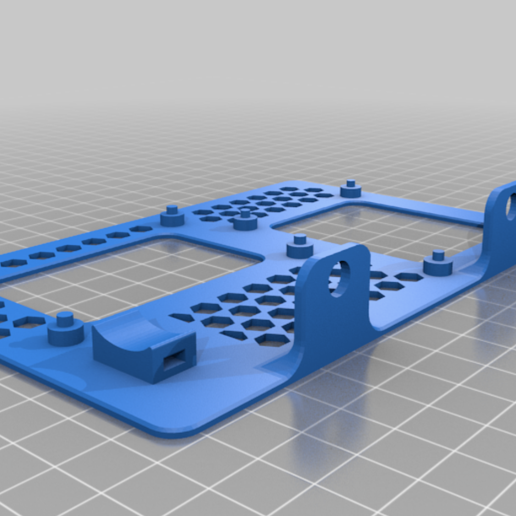 STL-Datei Raspberry Pi 4 + 4 Relais Baseplate Kostenlos Herunterladen ...