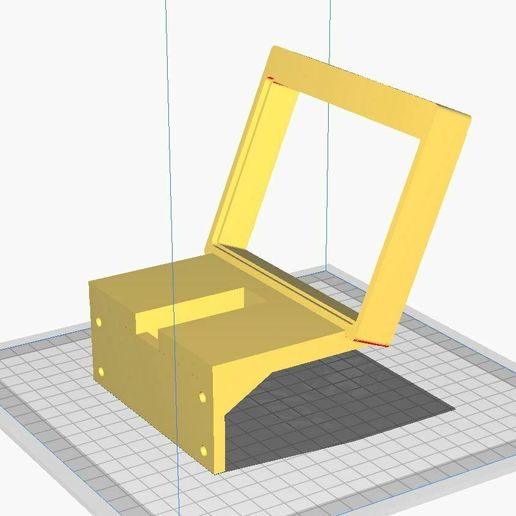 Stream deck to fanatec shifter adapter 3D model