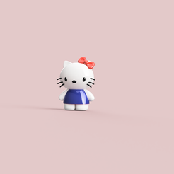 STL file Funko Pop Hello Kitty 👋・3D print object to download・Cults