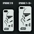 Case iphone stormtrooper.jpg PACK X 6 CASE IPHONE 7/8 - 7/8 PLUS - STAR WARS