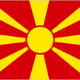North-Macedonia.png Flags of Georgia, Latvia, Czech Republic, North Macedonia, and Switzerland