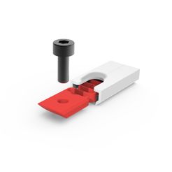 hatch_lock_1.jpg STL file SIMPLE SPRING HATCH LOCK STL FILE・3D printing model to download