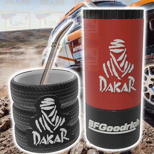 SET MATE DAKAR 4x4 3D model