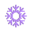 s4.stl 14 types of snowflake tree decorations