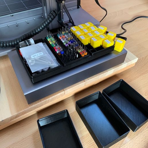 Box for CNC Bits, ER11 collet, CNC accessories 3D model