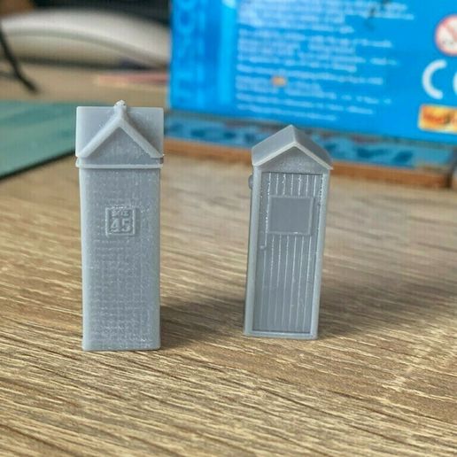 RAC & AA Sentry box - 3D model önizlemesi