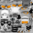 default_Base_Color.be48e971d878498b9f20720aee468f47.png Astronaut Spaceman Spacesuit 3D model
