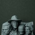 rushmore-render-cine.jpg 3D file Mt Rushmore classic cine version・Design to download and 3D print
