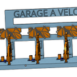Garage-à-vélo-60-60.png Model of a bicycle garage