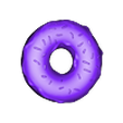 donut_completo.stl A realistic Donut, Un donut realista