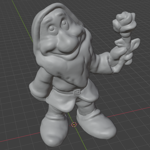 Bashful-Blender.png Les sept nains - Nain peureux