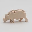 e61b55eb593e4bcac59766416404ca20_display_large.jpg Free STL file Rhino 3-layered-animal cnc/laser・Model to download and 3D print