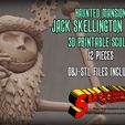 JackSanta_ProductCover.jpg Haunted Mansion Jack Skellington Santa 3D Printable Sculpt
