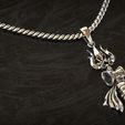 2.jpg Shiva Trishul Pendant with Damru