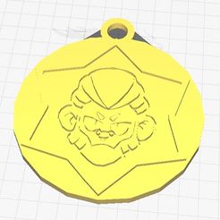 BYRON_Maitrise-1.1.jpg Free STL file BYRON Mastery Badge・Template to download and 3D print