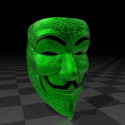 guymask.jpg Fichier STL gratuit masque reptilien de Guyfawkes anonyme・Plan imprimable en 3D à télécharger, syzguru11