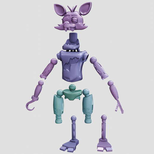 1.png FNAF Articulables Collection - Five Nights At Freddy's Characters