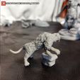 Ice_Leopard_render4.jpg Winter Monsters - Tabletop Miniatures 3D Model Collection