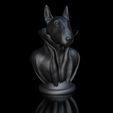 ShopA.jpg Bull Terrier-with collar cape on pedestal