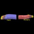 sig.jpg Blood vessel artery vein structure labelled 3D model