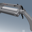 Cerberus_CADRear.PNG Cerberus: Semi-Auto Revolver Crossbow