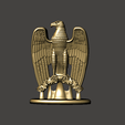 104.png Magnificent Antique Eagle Figured Bust - Gift - Table Ornament - B05