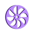 Overbalanced_Wheel_only_wheel.stl Customizable Perpetual Motion Wheel