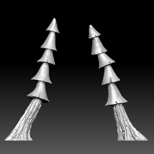 Mushroom Trees (2)