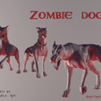 nanaga.png Cerberus zombie dogs miniatures (residual evil)