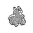 model.png Ledian Pokemon cutter and stamp, cookie cutter, form