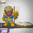 5a.jpg Thanos Chibi STL for 3D Printing ChibiSTL 3DXM