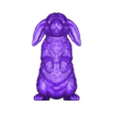 Bunny_Standing1.stl Bunny Rabbit Standing Pose- TOOLS ,GARDENING Series